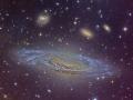 22 Ekim 2008 : Gzel Sarmal NGC 7331