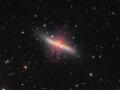 6 Ekim 2011 : M82 : ok Kuvvetli Bir Rzgr Eliinde Yldzlarla Dolup Taan Gkada