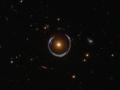 21 Aralk 2011 : Hubble'n Gznden Nal Biiminde Bir Einstein Halkas