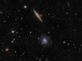 16 ubat 2012 : Ejderha Takmyldz'ndaki NGC 5965 ve NGC 5963