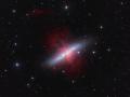 4 Temmuz 2013 : M82 : ok Kuvvetli Bir Rzgr Eliinde Yldzlarla Dolup Taan Gkada