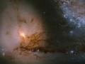 31 Austos 2013 : Soru aretinin Altndaki Nokta NGC 5195