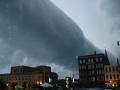 8 Eyll 2013 : Wisconsin zerinde Yuvarlanan Bulut