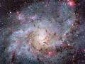 26 Aralk 2013 : M33 erisindeki Hidrojen Bulutlar