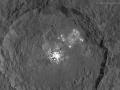 16 Eyll 2015 : Ceres'in Occator Krateri'ndeki Parlak Noktalar zmlendi