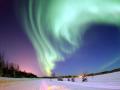 9 Nisan 2007 : Alaska Üzerinde Kuzey Işıkları
