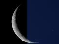 13 Eylül 2013 : Hilâl Evresindeki Ay ile Akşam Yıldızının Buluşması