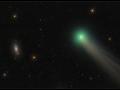 2 Aralık 2013 : Lovejoy Kuyrukluyıldızı M63 Gökadası'nın Önünde