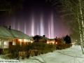 18 Aralık 2013 : Finlandiya Üzerinde Işık Sütunları