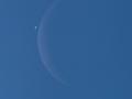 27 Şubat 2014 : Gündüz Görülebilen Ay ile Sabah Yıldızı'nın Buluşması